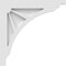 Ekena Millwork Stanford Architectural Grade PVC Corbel, 1 7/8"W X 20"D X 20"H CORP01X20X20ST - alternate 4